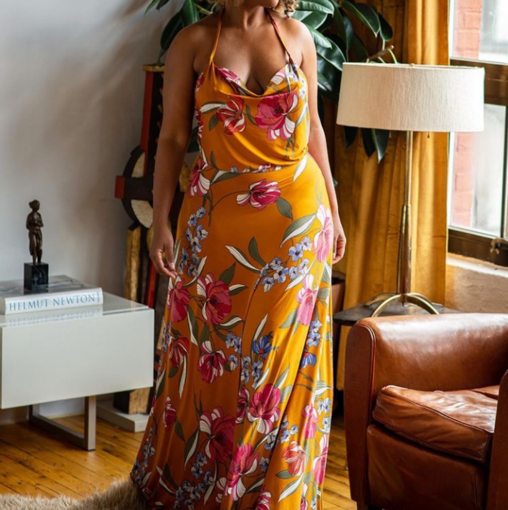 Onion Halter Dress